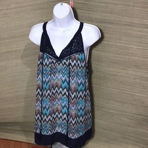 3 X $10 Daniel Rainn Geometric Print Tunic -R104